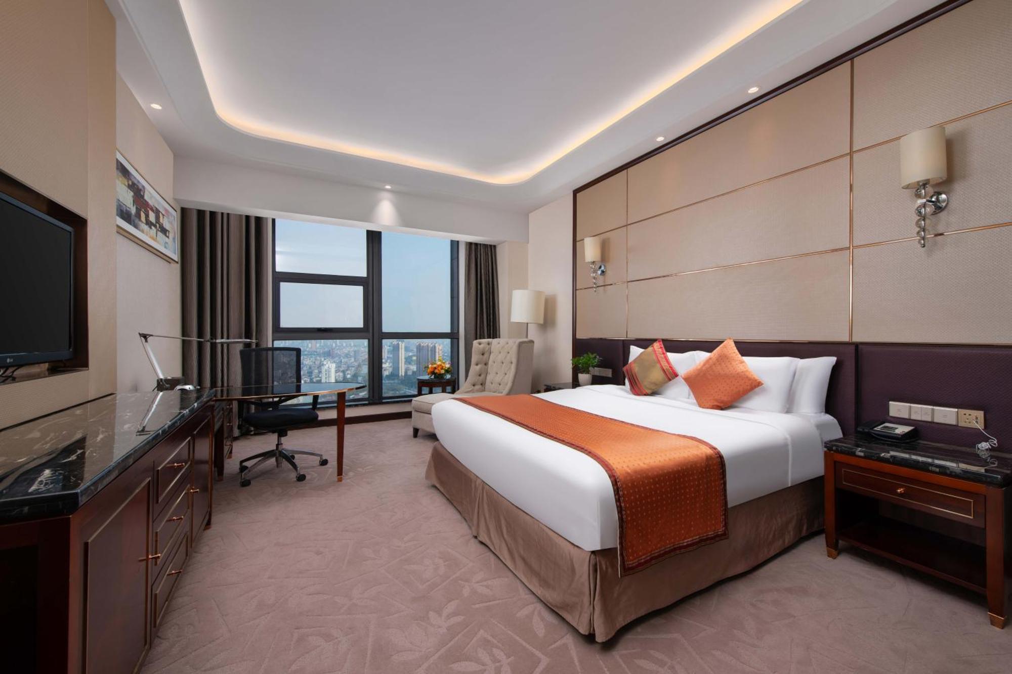 Wyndham Grand Plaza Royale Changsheng Jiangyin Hotel Bagian luar foto