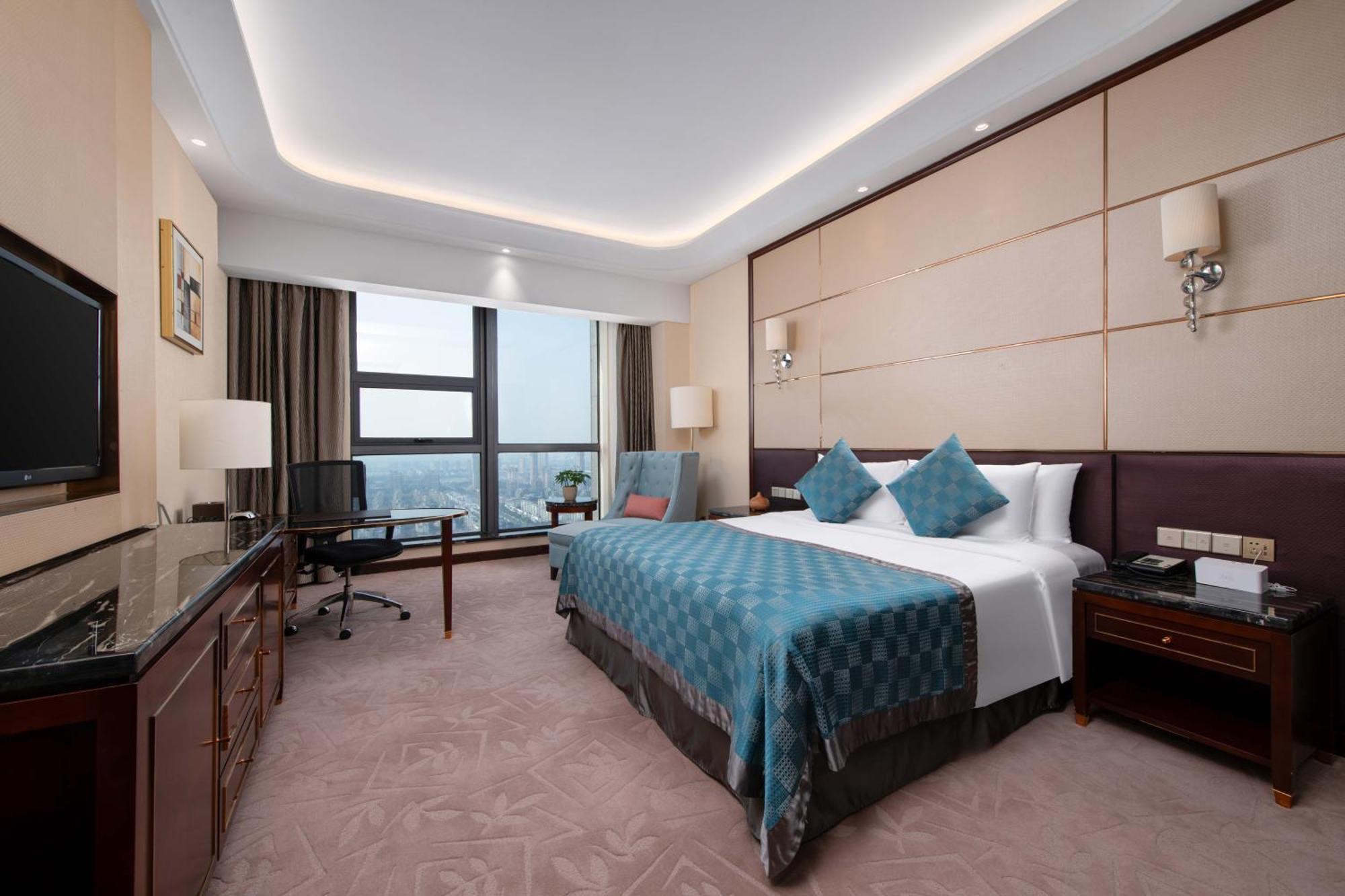 Wyndham Grand Plaza Royale Changsheng Jiangyin Hotel Bagian luar foto